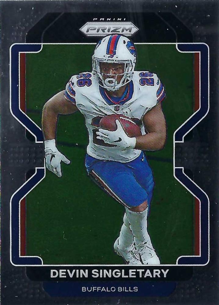 Devin Singletary #118 Buffalo Bills | 2021 Panini Prizm | NFL Football