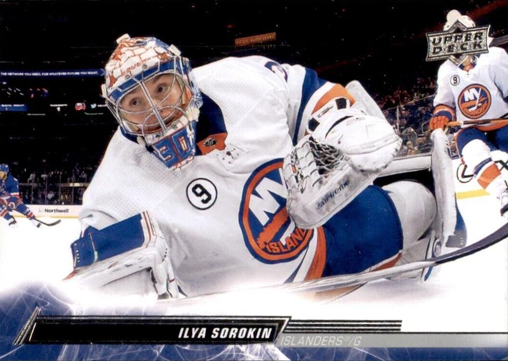 Ilya Sorokin #118 New York Islanders | 2022-23 Upper Deck
