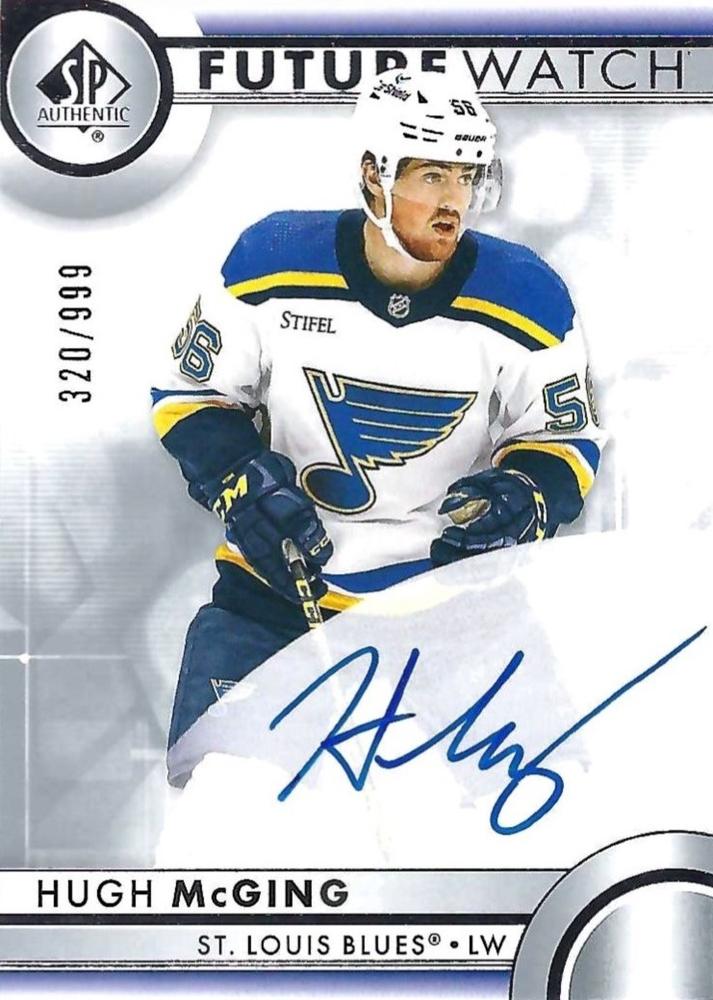 Hugh McGing #118 St. Louis Blues | 2023-24 SP Authentic