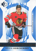 Kevin Korchinski #118 Chicago Blackhawks Rookie Authentics | 2023-24 SP Blue