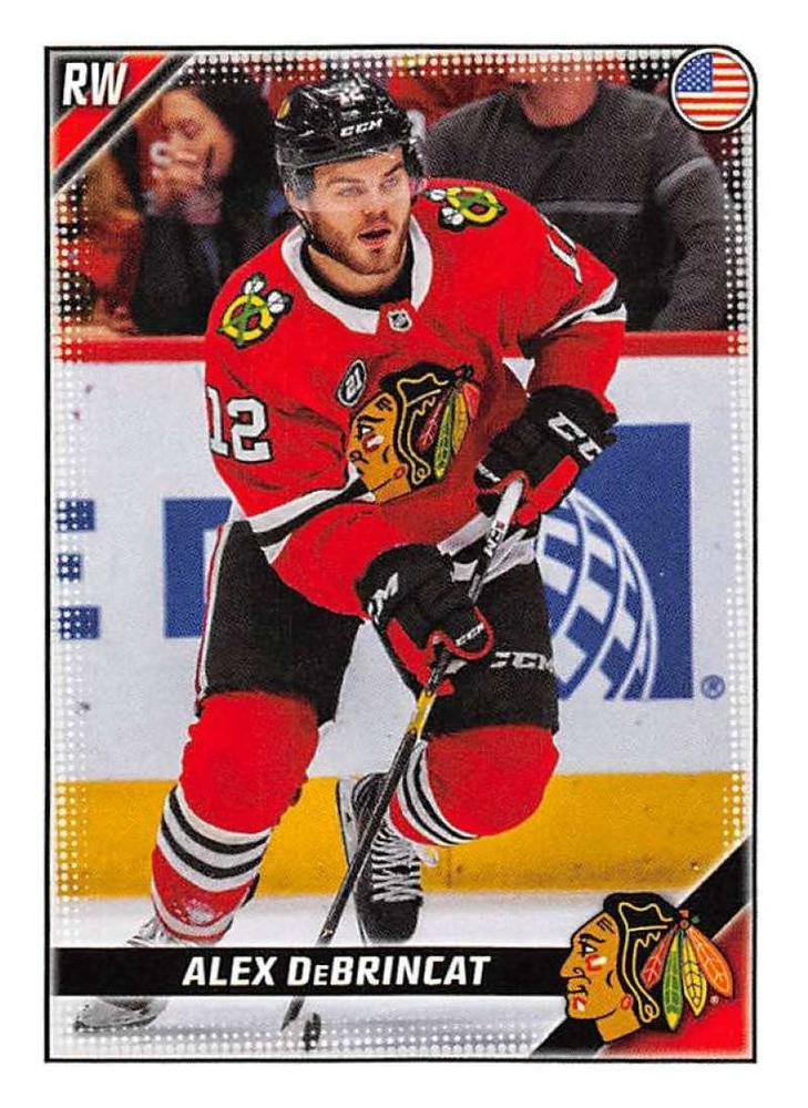 Alex DeBrincat #119 Chicago Blackhawks | 2019-20 Topps NHL Sticker Collection