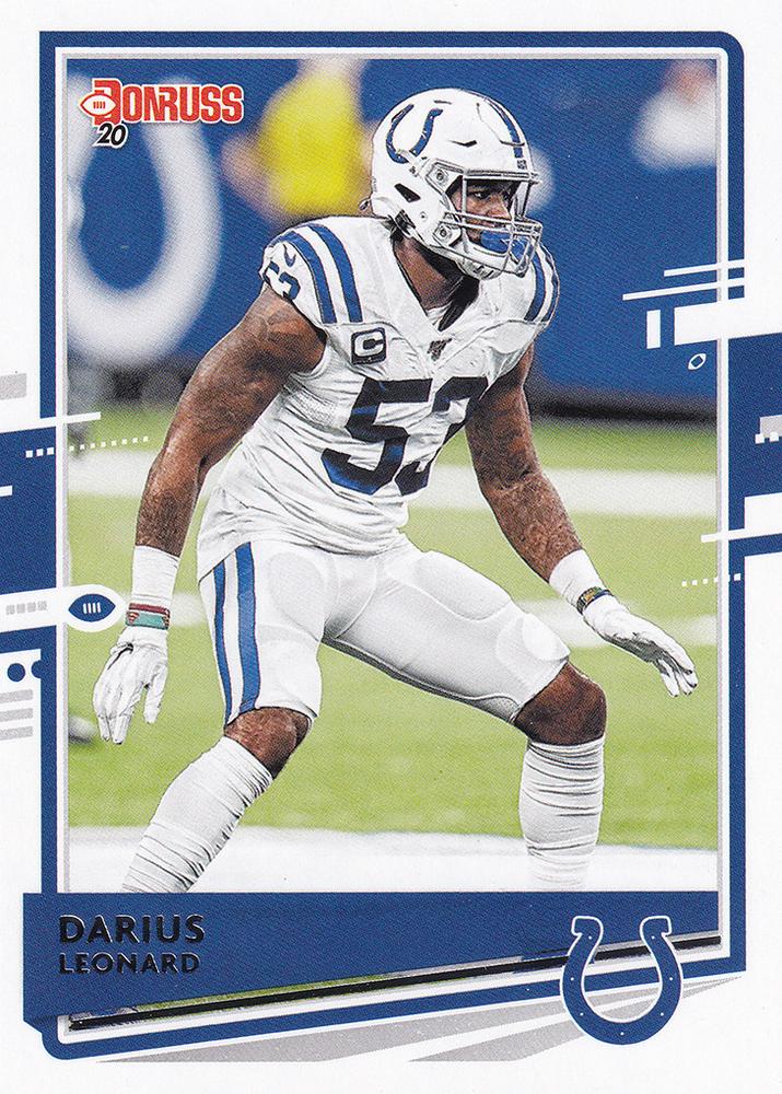 Darius Leonard #119 Indianapolis Colts | 2020 Panini Donruss | NFL Football