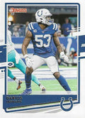 Darius Leonard #119 Indianapolis Colts (Blue jersey) | 2020 Panini Donruss | NFL Football