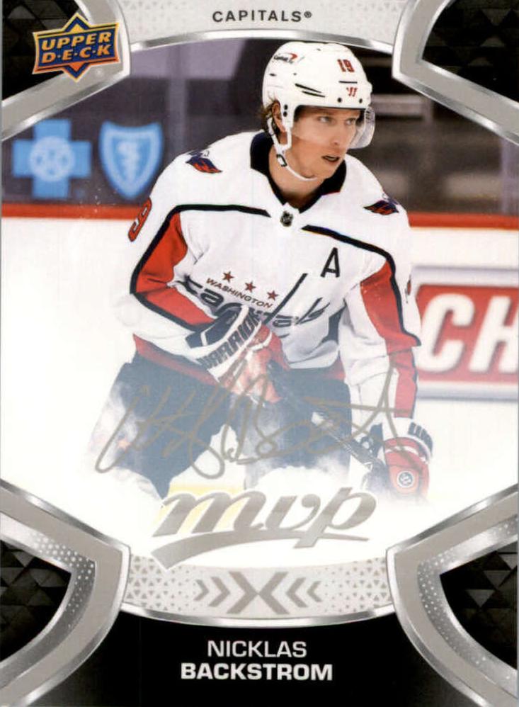 Nicklas Backstrom #119 Washington Capitals | 2021-22 Upper Deck MVP Silver Script
