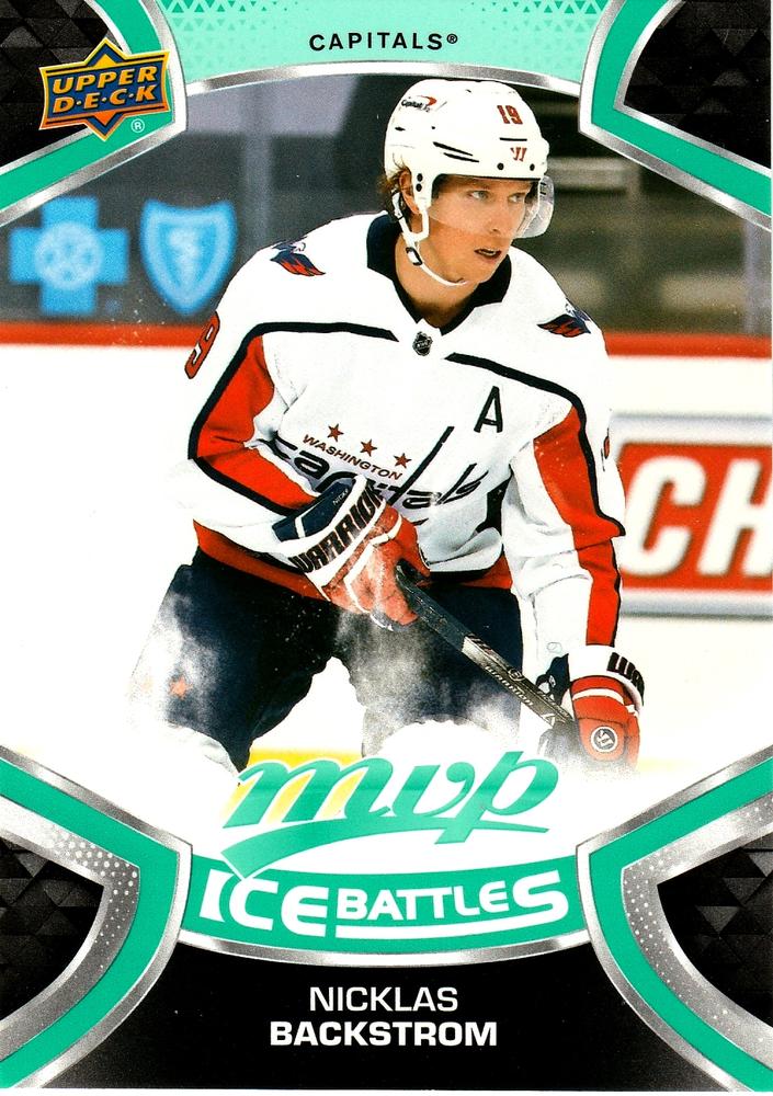 Nicklas Backstrom #119 Washington Capitals | 2021-22 Upper Deck MVP Ice Battles