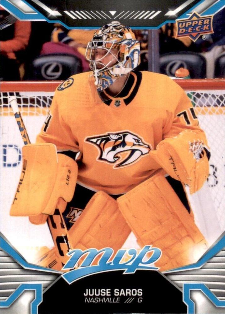 Juuse Saros #119 Nashville Predators | 2022-23 Upper Deck MVP