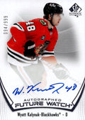 Wyatt Kalynuk #119 Chicago Blackhawks | 2021-22 SP Authentic