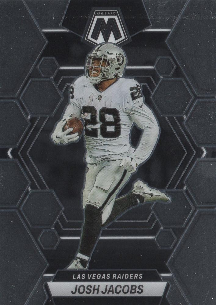 Josh Jacobs #119 Las Vegas Raiders | 2023 Panini Mosaic | NFL Football