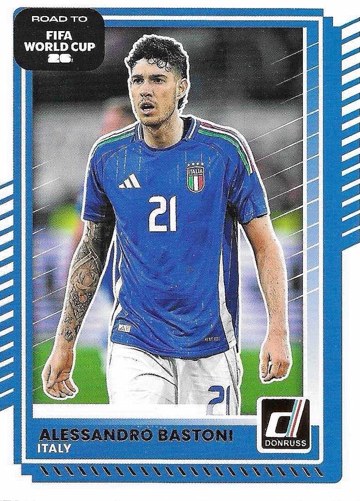Alessandro Bastoni #119 Italy | 2025-26 Donruss Road to FIFA World Cup