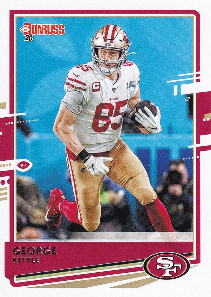 George Kittle #11 San Francisco 49ers | 2020 Panini Donruss | NFL Football