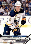 Henri Jokiharju #11 Buffalo Sabres | 2020-21 Upper Deck Overtime