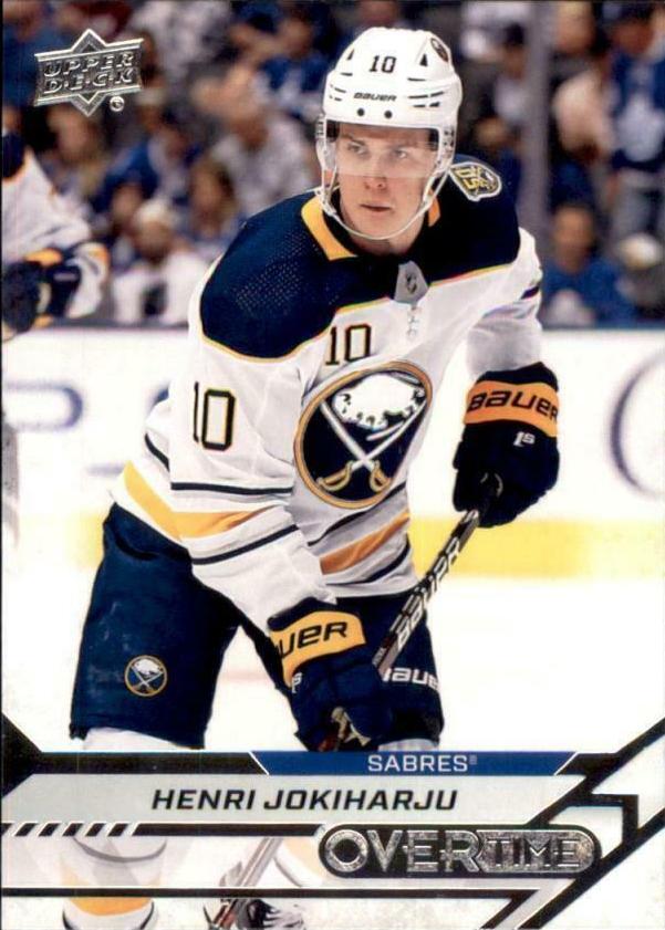Henri Jokiharju #11 Buffalo Sabres | 2020-21 Upper Deck Overtime