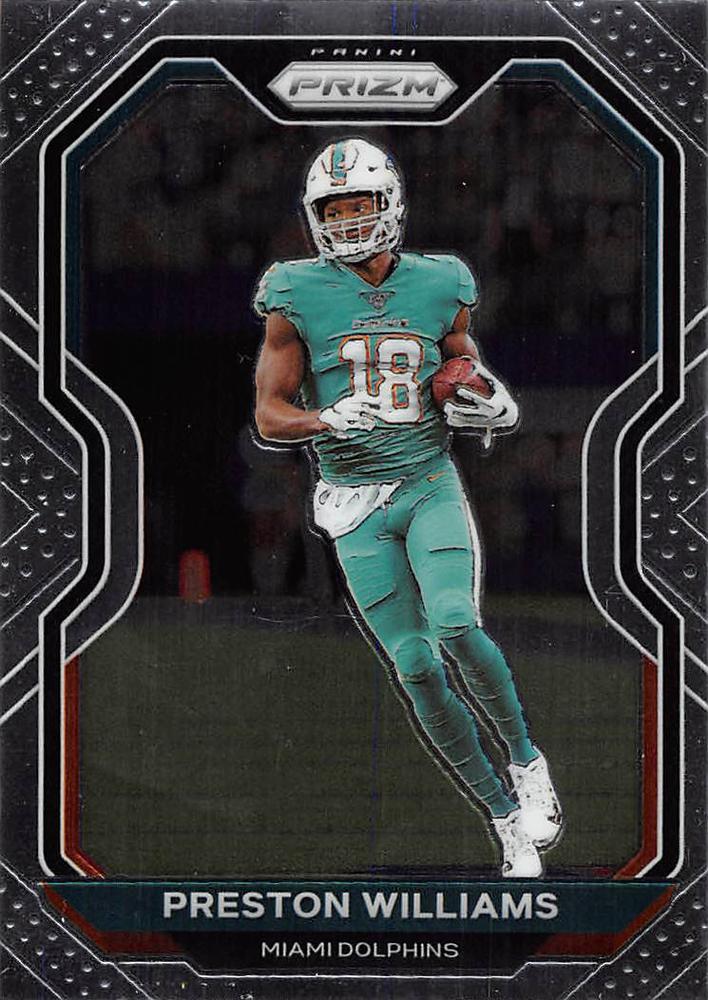 Preston Williams #11 Miami Dolphins | 2020 Panini Prizm | NFL Football