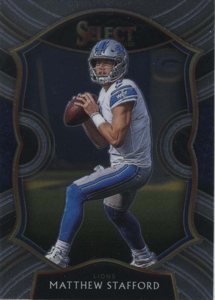 Matthew Stafford #11 Detroit Lions | 2020 Panini Select |  | NFL Football