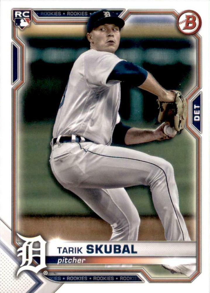 Tarik Skubal #11 Detroit Tigers | 2021 Bowman