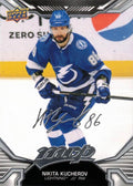 Nikita Kucherov #11 Tampa Bay Lightning | 2022-23 Upper Deck MVP Silver Script