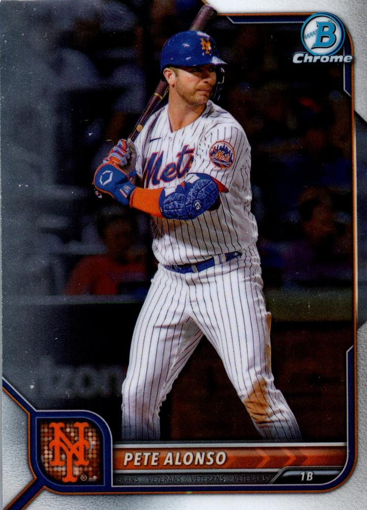 Pete Alonso #11 New York Mets | 2022 Bowman Chrome