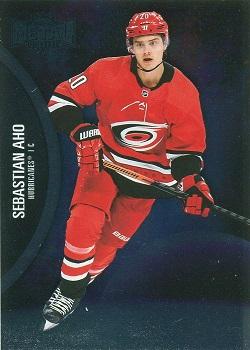 Sebastian Aho #11 Carolina Hurricanes | 2021-22 SkyBox Metal Universe