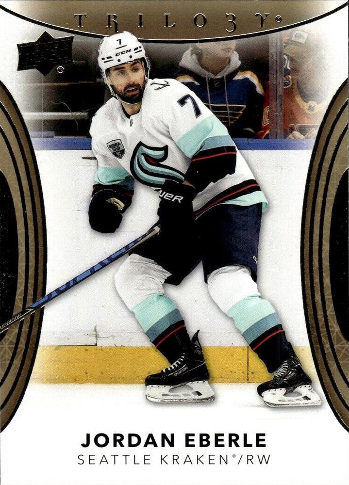 Jordan Eberle #11 Seattle Kraken | 2022-23 Upper Deck Trilogy