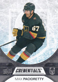 Max Pacioretty #11 Vegas Golden Knights | 2021-22 Upper Deck Credentials