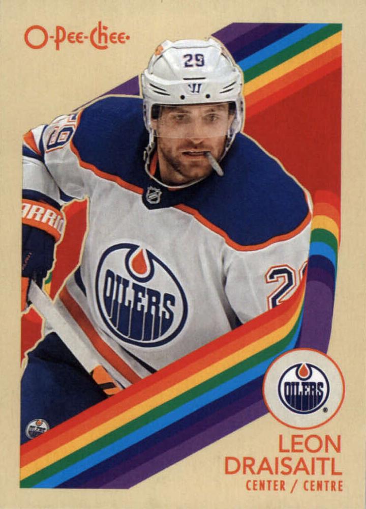Leon Draisaitl #11 Edmonton Oilers | 2023-24 O-Pee-Chee Retro