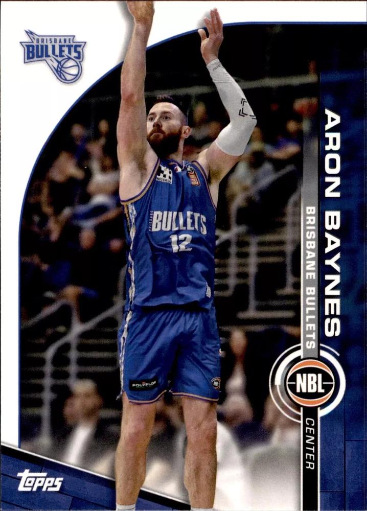 Aron Baynes #11 Brisbane Bullets | 2023-24 Topps NBL