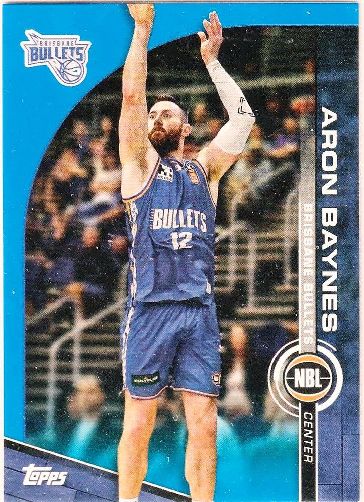 Aron Baynes #11 Brisbane Bullets | 2023-24 Topps NBL - Blue Parallel