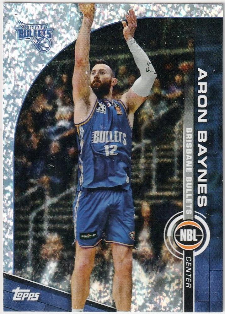 Aron Baynes #11 Brisbane Bullets | 2023-24 Topps NBL - Opal Parallel
