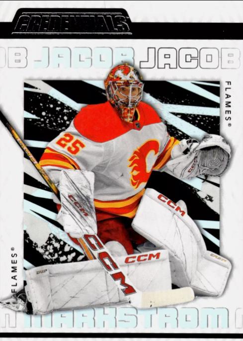 Jacob Markstrom #11 Calgary Flames | 2023-24 Upper Deck Credentials