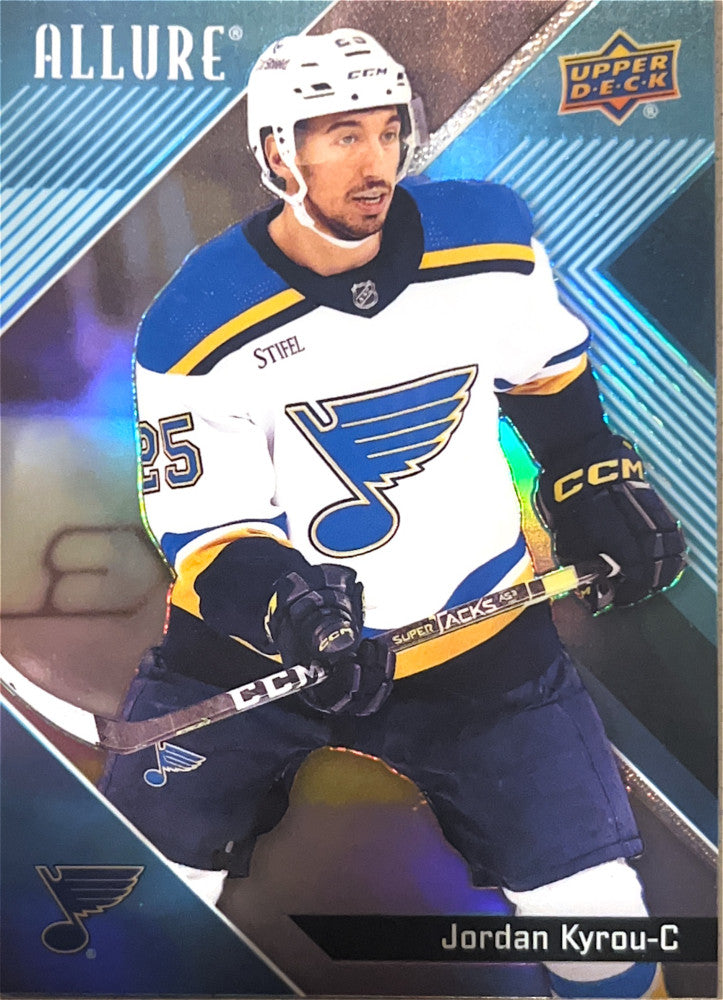 Jordan Kyrou #76 St. Louis Blues | 2024-25 Upper Deck Allure