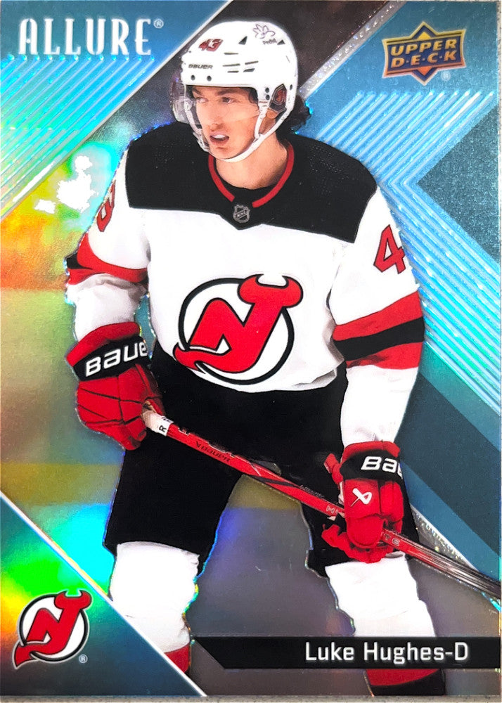 Luke Hughes #22 New Jersey Devils | 2024-25 Upper Deck Allure