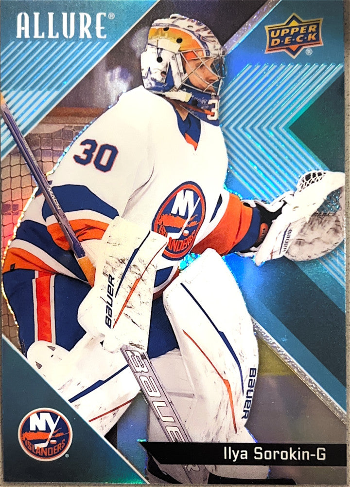 Ilya Sorokin #40 New York Islanders | 2024-25 Upper Deck Allure
