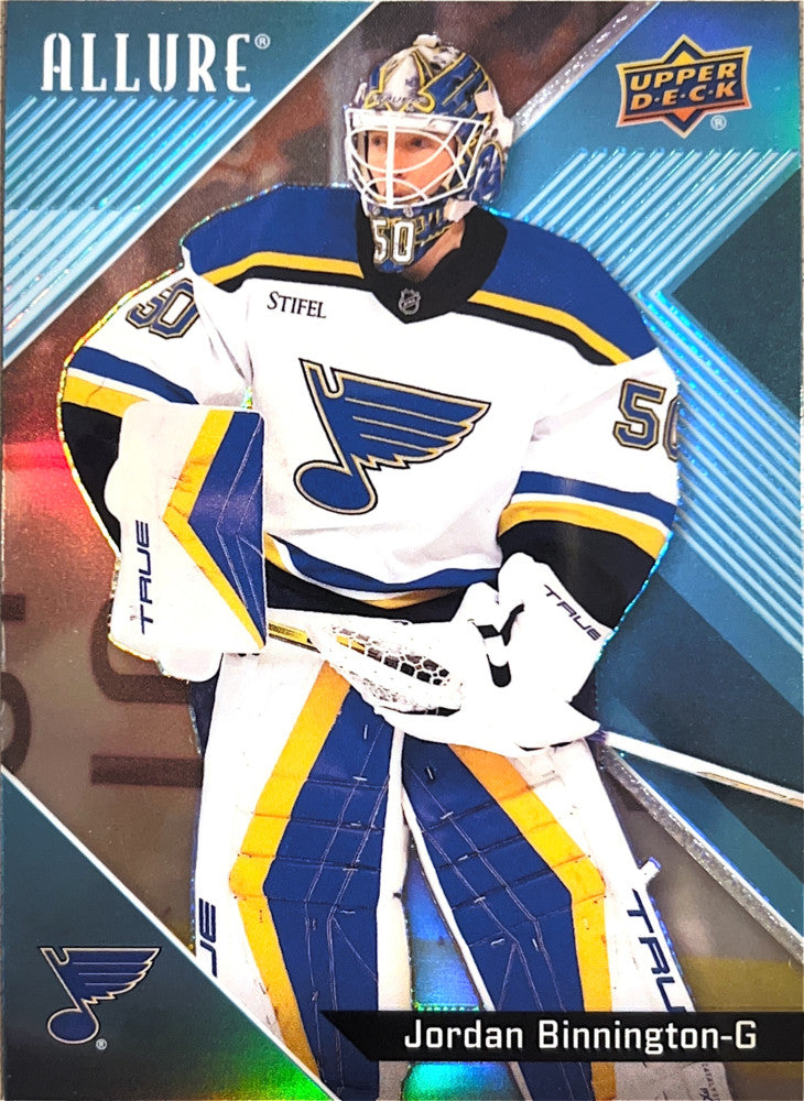 Jordan Binnington #41 St. Louis Blues | 2024-25 Upper Deck Allure