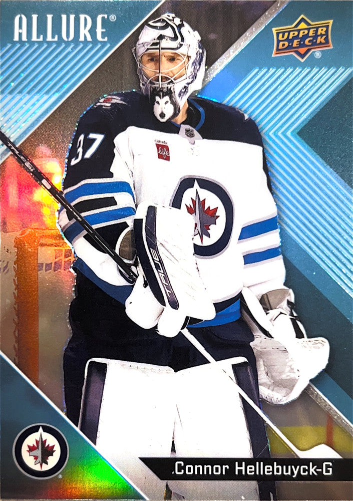 Connor Hellebuyck #43 Winnipeg Jets | 2024-25 Upper Deck Allure