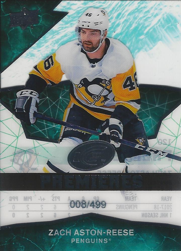 Zach Aston-Reese #120 Pittsburgh Penguins | 2018-19 Upper Deck Ice