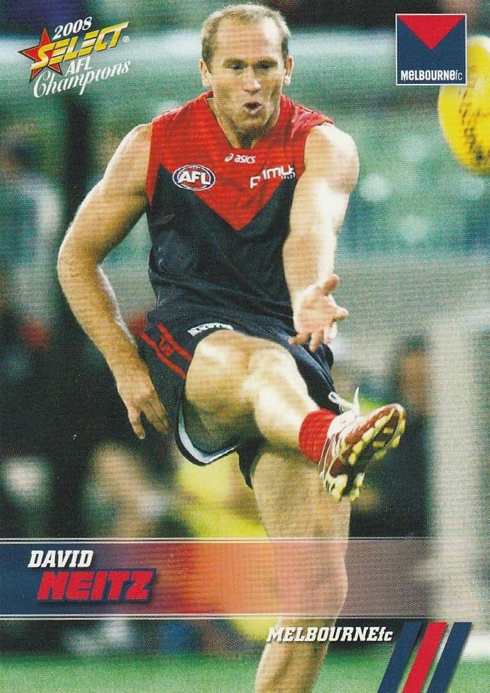 David Neitz #120 Melbourne Demons | 2008 Select AFL Champions