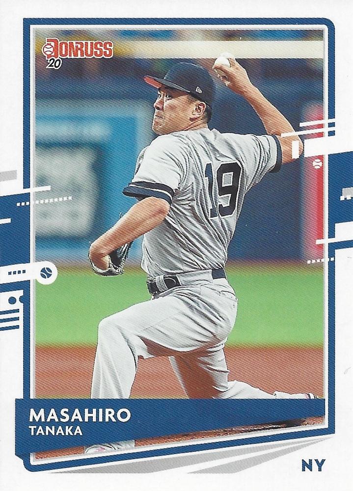 Masahiro Tanaka #120 New York Yankees | 2020 Donruss