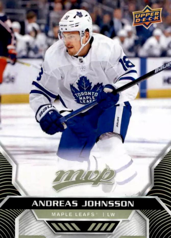 Andreas Johnsson #120 Toronto Maple Leafs | 2020-21 Upper Deck MVP