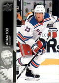 Adam Fox #120 New York Rangers | 2021-22 Upper Deck