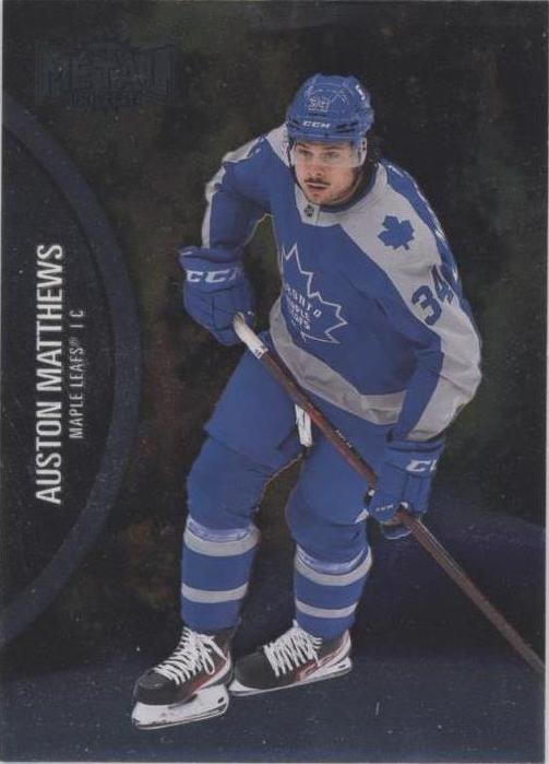 Auston Matthews #120 Toronto Maple Leafs | 2021-22 SkyBox Metal Universe