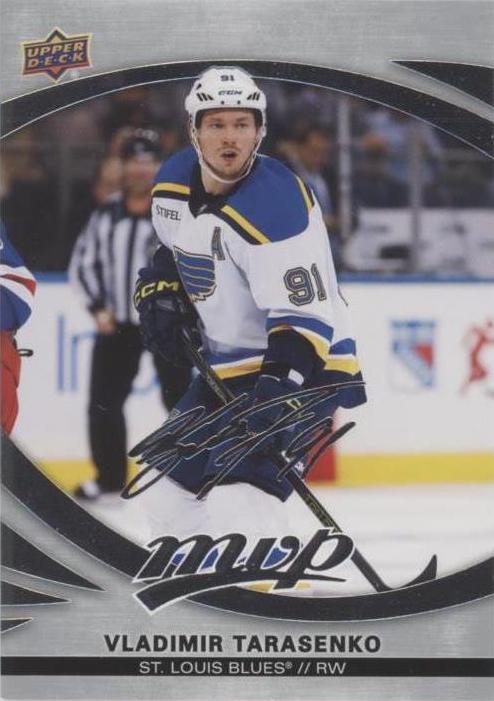Vladimir Tarasenko #120 St. Louis Blues | 2023-24 Upper Deck MVP Silver Script
