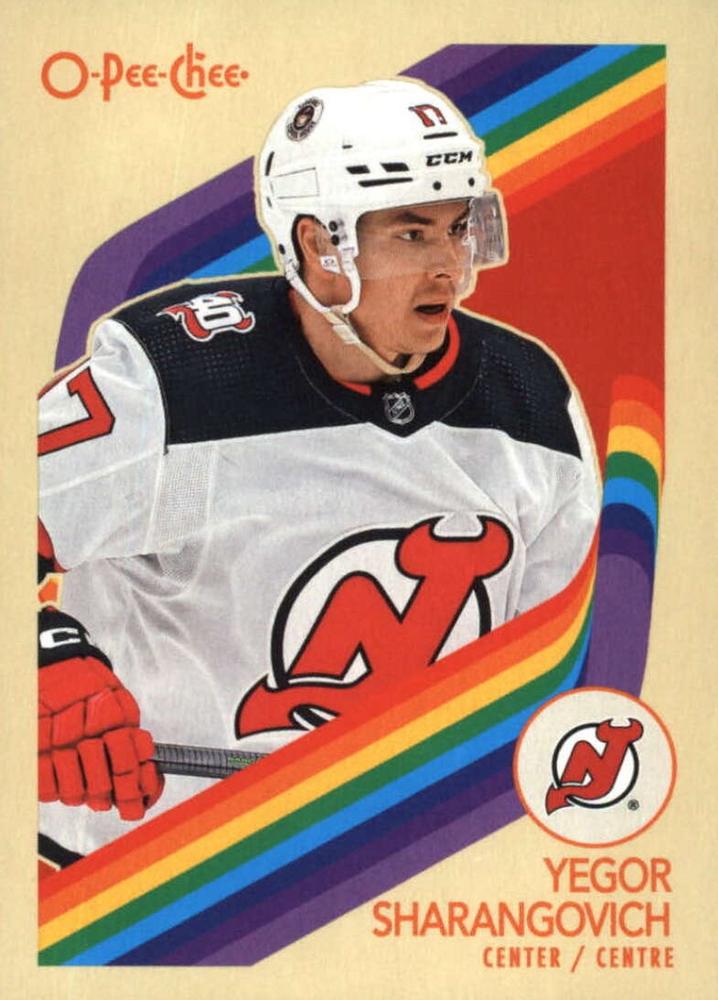 Yegor Sharangovich #120 New Jersey Devils | 2023-24 O-Pee-Chee Retro