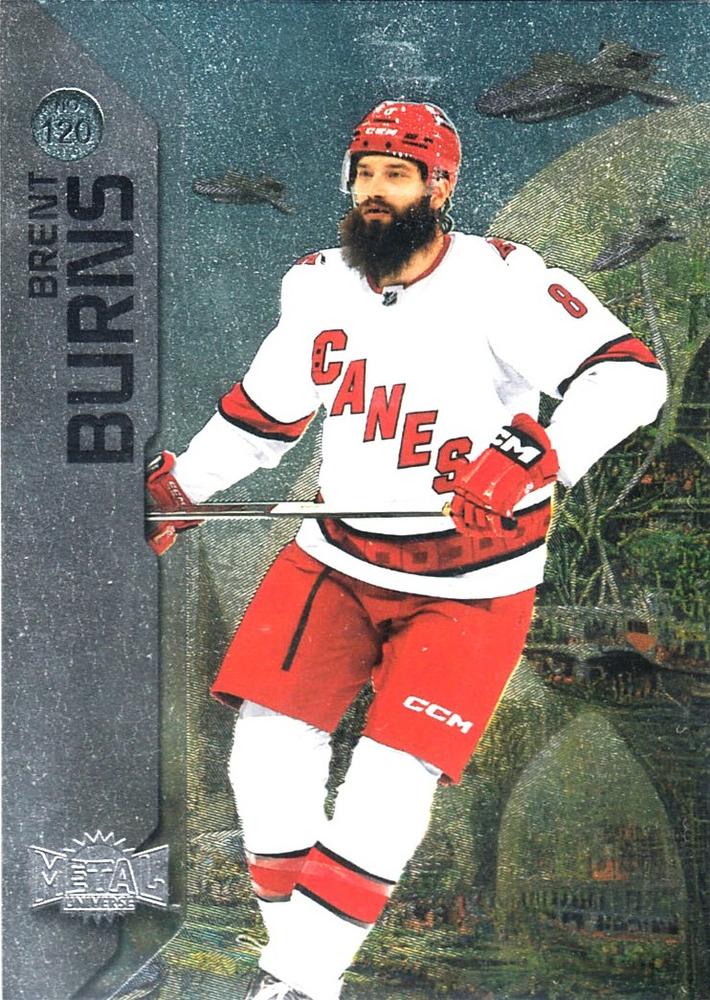 Brent Burns #120 Carolina Hurricanes | 2023-24 SkyBox Metal Universe