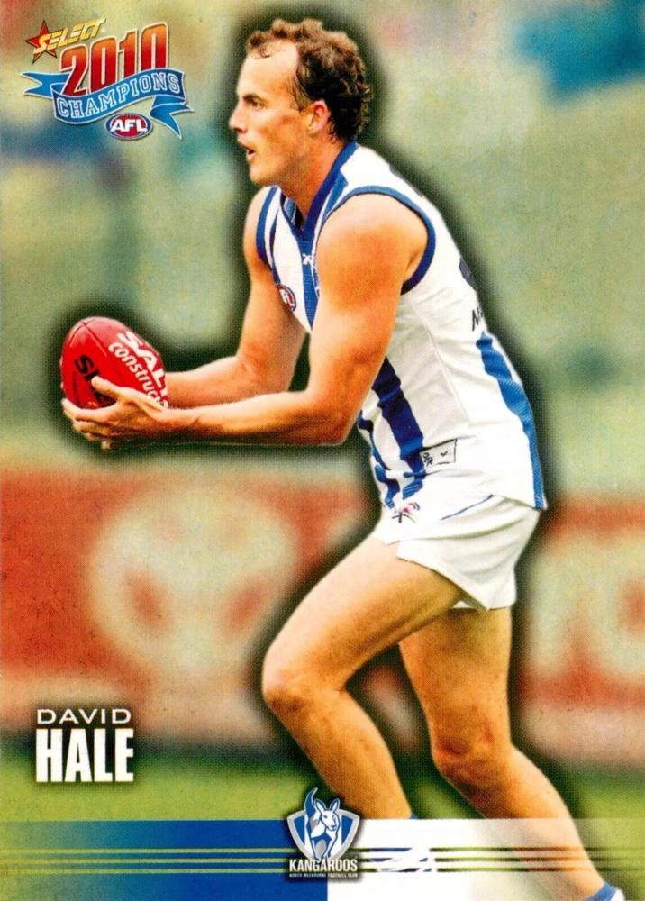 David Hale #121 North Melbourne Kangaroos | 2010 Select AFL Champions
