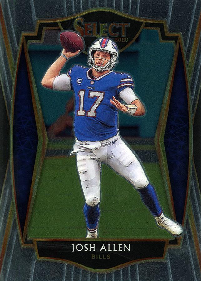 Josh Allen #121 Buffalo Bills | 2020 Panini Select |  | NFL Football