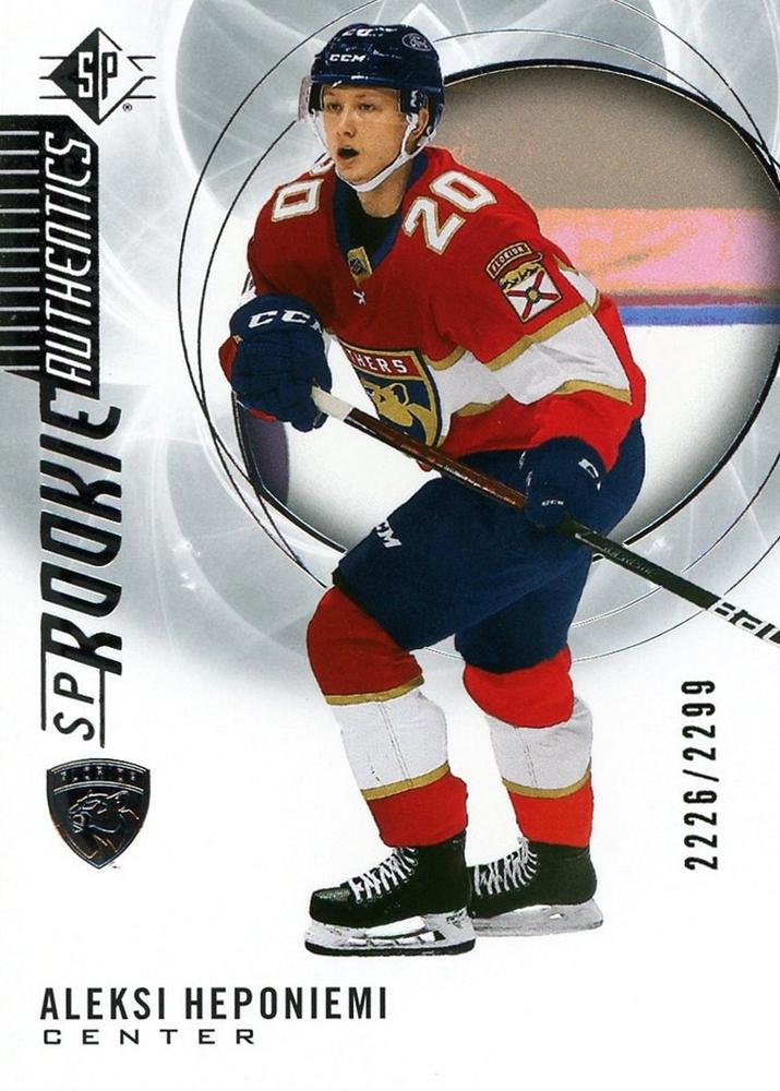 Aleksi Heponiemi #121 Florida Panthers | 2020-21 SP