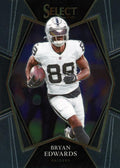 Bryan Edwards #121 Las Vegas Raiders | 2021 Panini Select |  | NFL Football