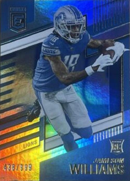 Jameson Williams #121 Detroit Lions | 2022 Donruss Elite | NFL Football
