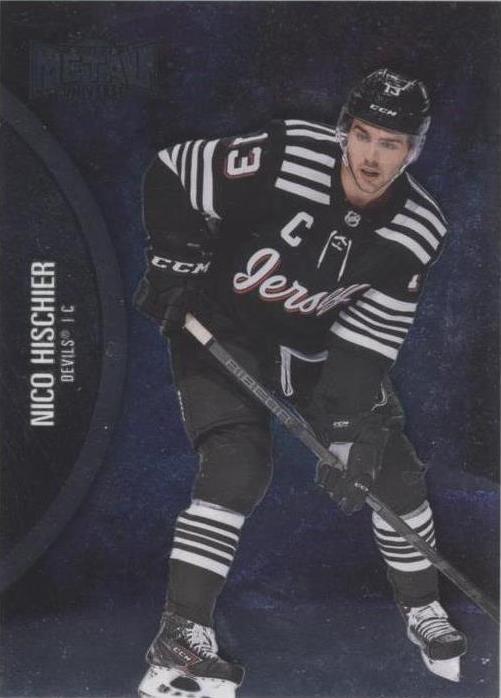 Nico Hischier #121 New Jersey Devils | 2021-22 SkyBox Metal Universe
