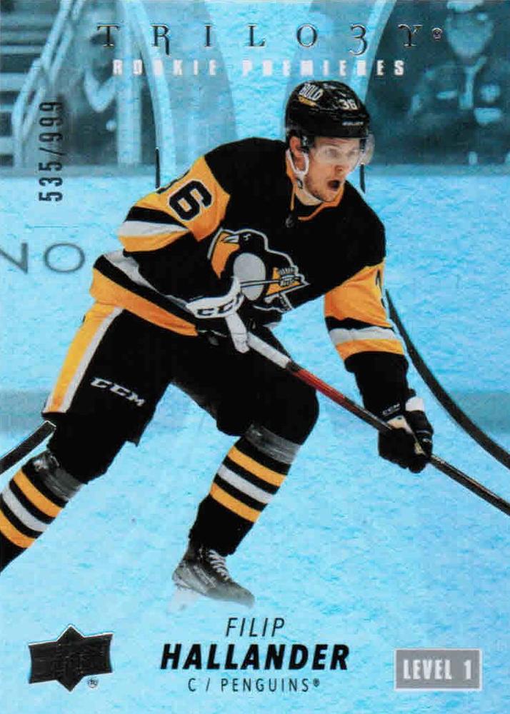 Filip Hallander #121 Pittsburgh Penguins | 2022-23 Upper Deck Trilogy